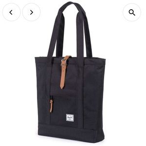 Herschel Supply Company Market Tote in Black/Brown